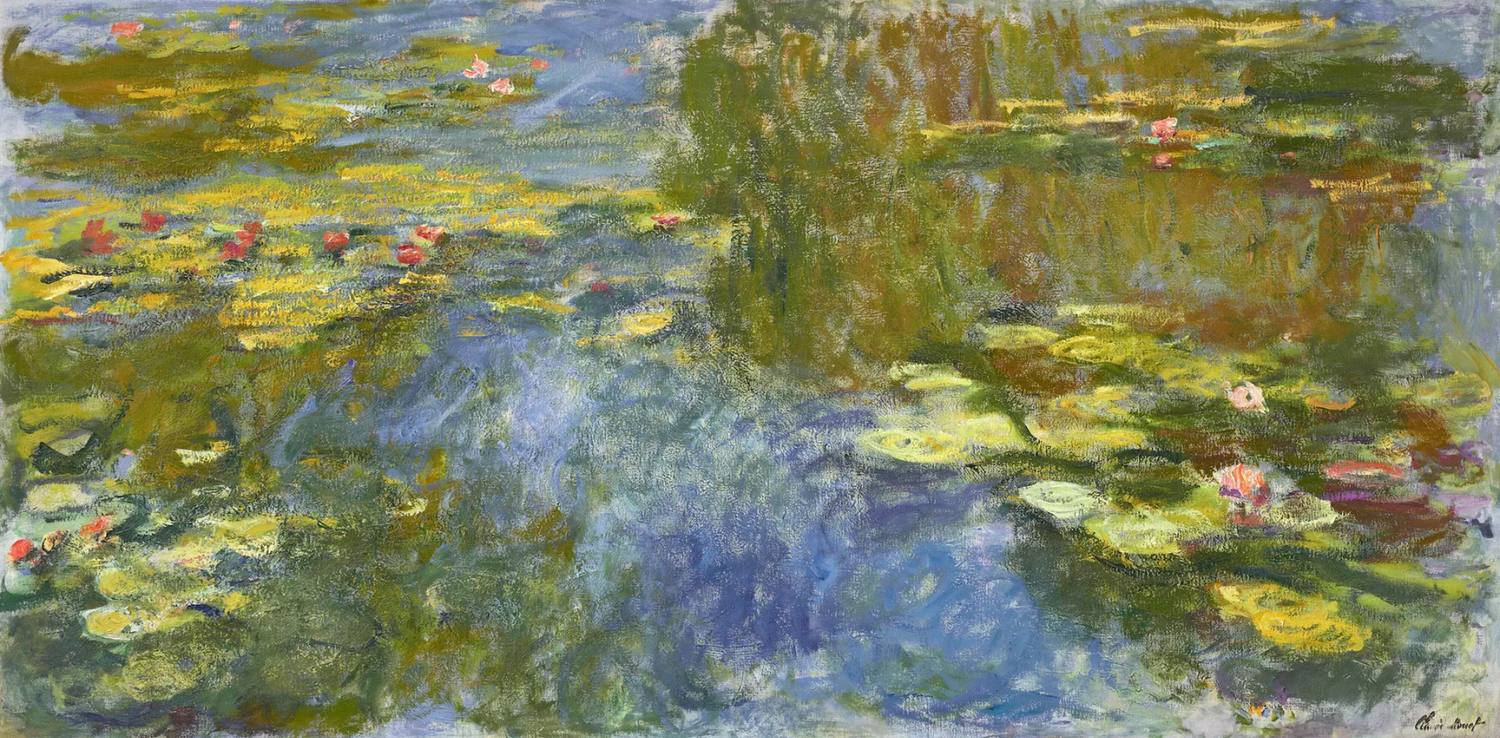 Monet water lilies
